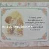 PRECIOUS MOMENTS MINI FOLHA DECORADA SCRAPBOOKING IMPORTADA = PM158 - Image 4
