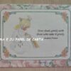 PRECIOUS MOMENTS MINI FOLHA DECORADA SCRAPBOOKING IMPORTADA = PM159 - Image 2