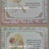 PRECIOUS MOMENTS MINI FOLHA DECORADA SCRAPBOOKING IMPORTADA = PM159