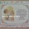 PRECIOUS MOMENTS MINI FOLHA DECORADA SCRAPBOOKING IMPORTADA = PM162 - Image 4