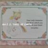 PRECIOUS MOMENTS MINI FOLHA DECORADA SCRAPBOOKING IMPORTADA = PM164 - Image 2