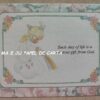 PRECIOUS MOMENTS MINI FOLHA DECORADA SCRAPBOOKING IMPORTADA = PM165 - Image 2