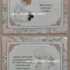 PRECIOUS MOMENTS MINI FOLHA DECORADA SCRAPBOOKING IMPORTADA = PM141