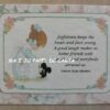 PRECIOUS MOMENTS MINI FOLHA DECORADA SCRAPBOOKING IMPORTADA = PM145 - Image 2