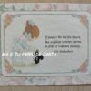 PRECIOUS MOMENTS MINI FOLHA DECORADA SCRAPBOOKING IMPORTADA = PM139 - Image 2