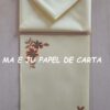 FLORES CONJUNTO IMPORTADO = PAPEL + ENVELOPE – FP115