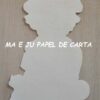 MARY HAMILTON FOLHA DECORADA SCRAPBOOKING IMPORTADA = MH167 - Image 3