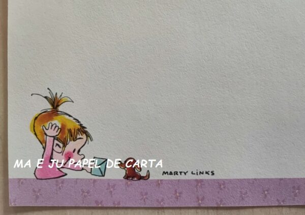 MARTY LINKS CONJUNTO IMPORTADO = PAPEL + ENVELOPE – ML18 - Image 3