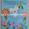 BICHINHO MOUSE FOLHA DECORADA SCRAPBOOKING IMPORTADA = BI670 - Image 3