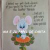 BICHINHO MOUSE FOLHA DECORADA SCRAPBOOKING IMPORTADA = BI671 - Image 3
