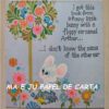 BICHINHO MOUSE FOLHA DECORADA SCRAPBOOKING IMPORTADA = BI675