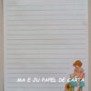 MENININHAS HALLMARK CONJUNTO IMPORTADO = PAPEL + ENVELOPE – MEN1134 - Image 2