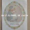 PRECIOUS MOMENTS FOLHA DECORADA SCRAPBOOKING IMPORTADA = PM193