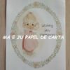 PRECIOUS MOMENTS FOLHA DECORADA SCRAPBOOKING IMPORTADA = PM196
