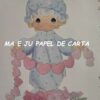 PRECIOUS MOMENTS FOLHA DECORADA SCRAPBOOKING IMPORTADA = PM197 - Image 2