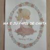 PRECIOUS MOMENTS FOLHA DECORADA SCRAPBOOKING IMPORTADA = PM202