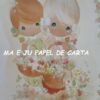 PRECIOUS MOMENTS FOLHA DECORADA SCRAPBOOKING IMPORTADA = PM203 - Image 2