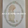 PRECIOUS MOMENTS FOLHA DECORADA SCRAPBOOKING IMPORTADA = PM205