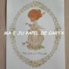 PRECIOUS MOMENTS FOLHA DECORADA SCRAPBOOKING IMPORTADA = PM212