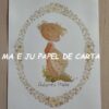 PRECIOUS MOMENTS FOLHA DECORADA SCRAPBOOKING IMPORTADA = PM214