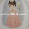 PRECIOUS MOMENTS FOLHA DECORADA SCRAPBOOKING IMPORTADA = PM219 - Image 2