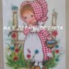 MENININHA FOLHA DECORADA SCRAPBOOKING IMPORTADA = MEN1164