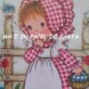 MENININHA FOLHA DECORADA SCRAPBOOKING IMPORTADA = MEN1164 - Image 2