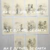 MENININHA 10 FOLHAS DECORADAS SCRAPBOOKING IMPORTADA = MEN1133