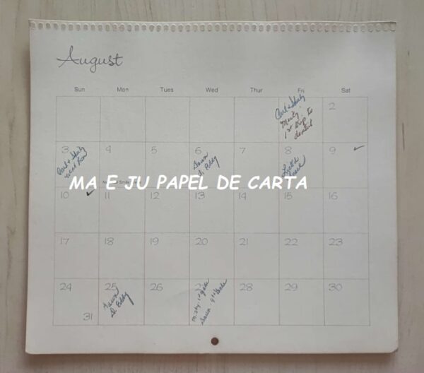 CALENDÁRIO ANO 1980 DA COLEÇÃOELENA URCHINS - FRIENDS ARE FOR SHARING - AMERICAN GREETINGS – CL112 - Image 19
