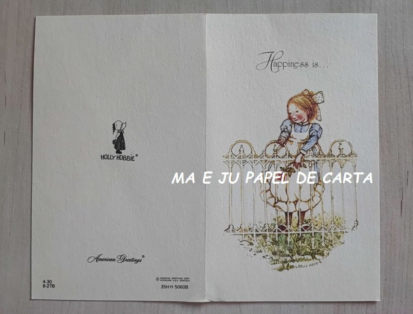 HOLLY HOBBIE CARTÃO IMPORTADO = HH571 - Imagem 2