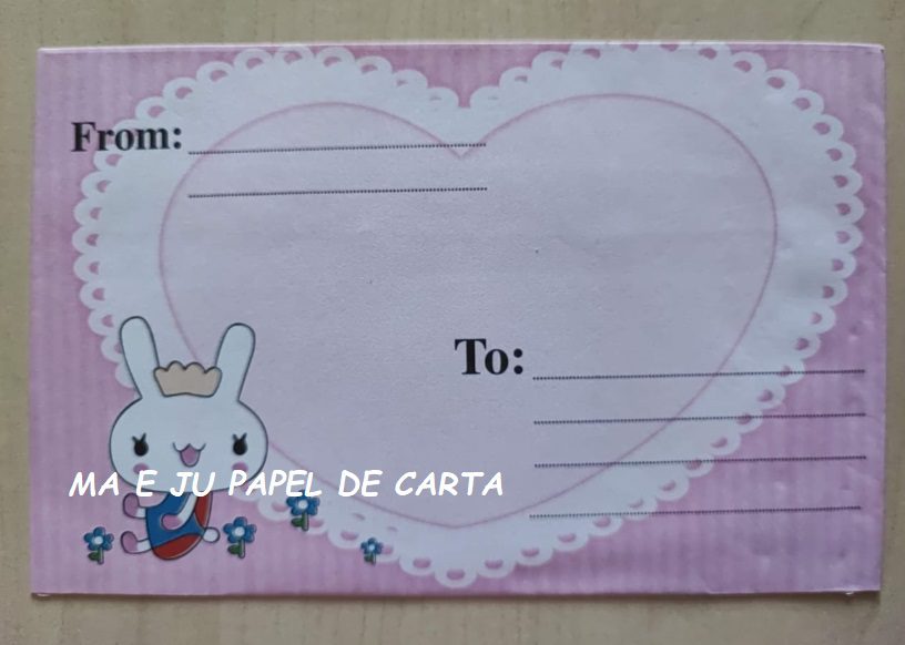CONJUNTO IMPORTADO = PAPEL + ENVELOPE – DIV76 - Imagem 4