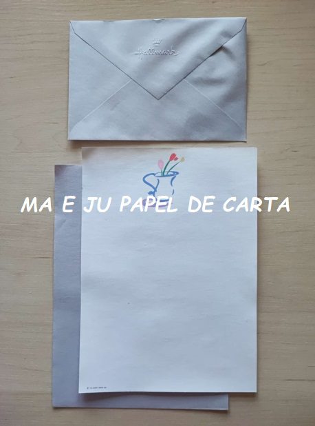 FLORES CONJUNTO IMPORTADO = PAPEL + ENVELOPE – FP431