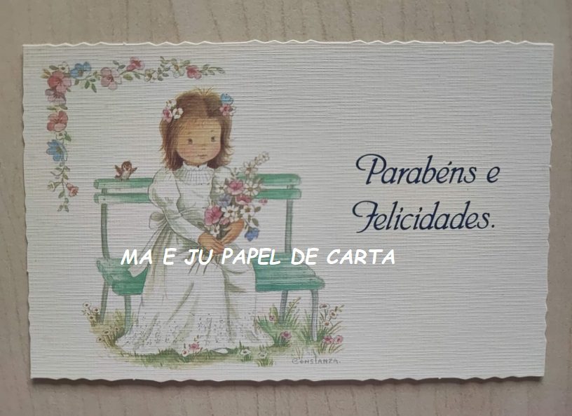 POSTCARD MENININHA NACIONAL = PT218