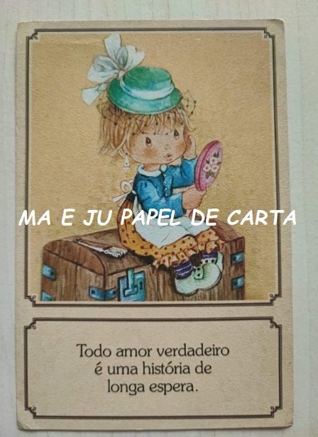 POSTCARD MENININHA NACIONAL = PT220