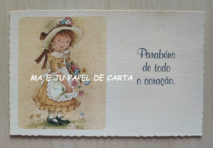 POSTCARD MENININHA NACIONAL = PT223