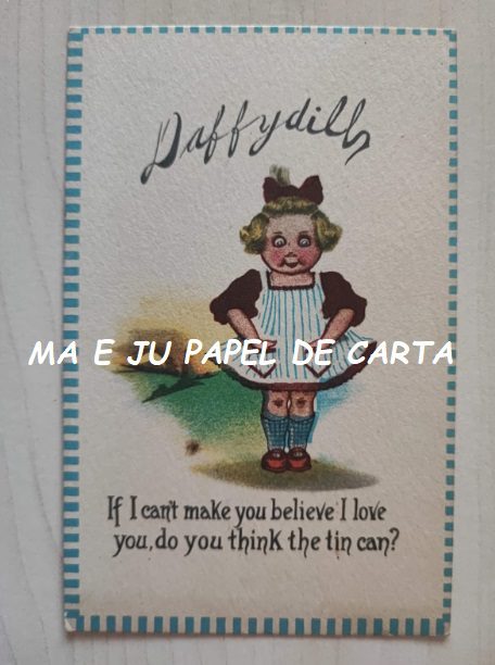 POSTCARD MENININHA IMPORTADO = PT224