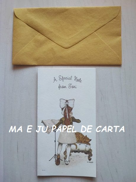 HOLLY HOBBIE CARTÃO IMPORTADO = HH673