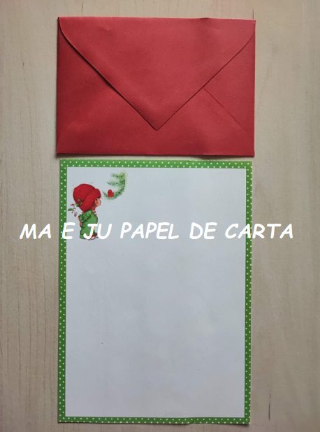 MENININHAS MUFFIN CONJUNTO IMPORTADO HALLMARK = PAPEL + ENVELOPE – MEN1419