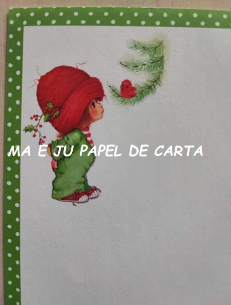 MENININHAS MUFFIN CONJUNTO IMPORTADO HALLMARK = PAPEL + ENVELOPE – MEN1419 - Imagem 3