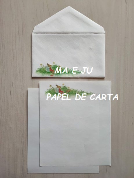 MENININHAS CONJUNTO IMPORTADO HALLMARK = PAPEL + ENVELOPE – MEN1421