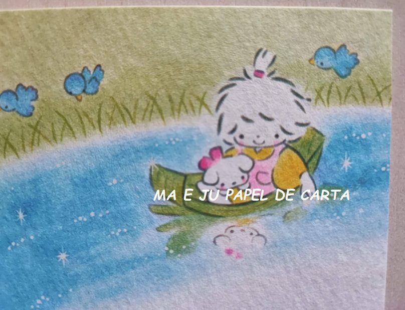 POSTCARD SANRIO 1976 – HALLMARK IMPORTADO = PT242 - Imagem 2