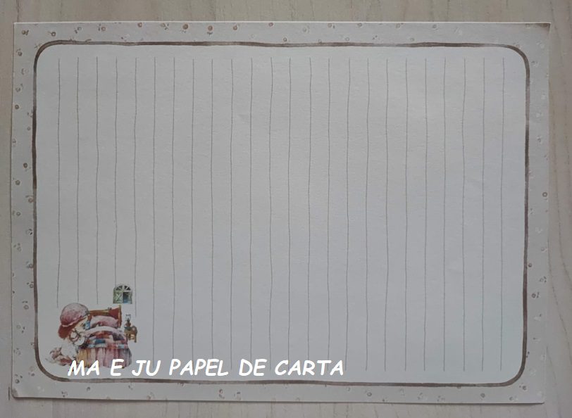 MENININHAS CARROT - SAN-X CHIZURU CONJUNTO IMPORTADO = CAPA + PAPEL – DV65 - Imagem 6
