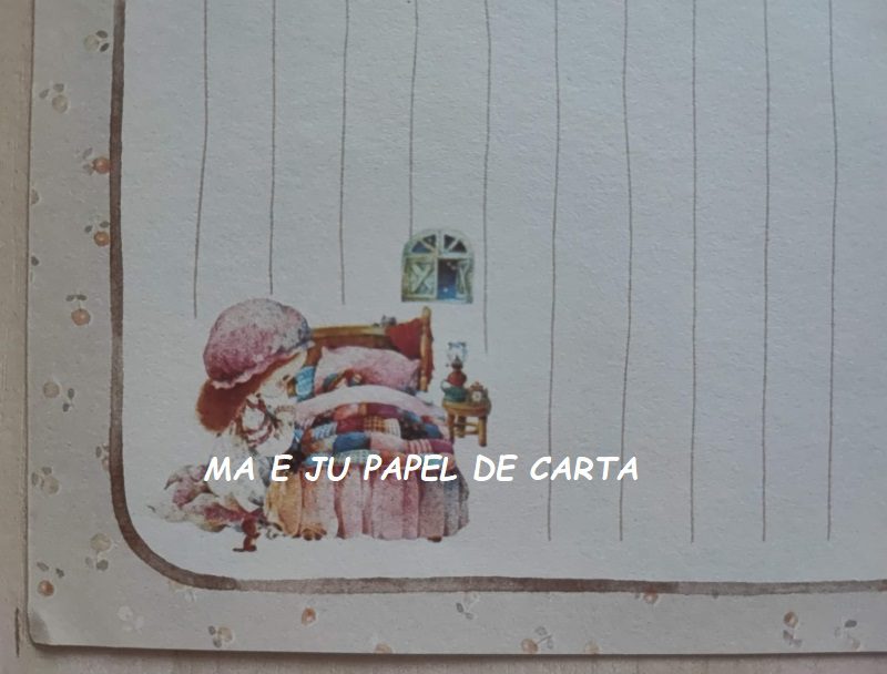MENININHAS CARROT - SAN-X CHIZURU CONJUNTO IMPORTADO = CAPA + PAPEL – DV65 - Imagem 7