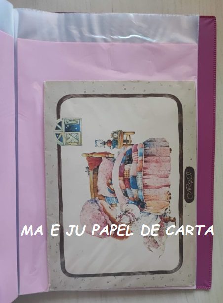 MENININHAS CARROT - SAN-X CHIZURU CONJUNTO IMPORTADO = CAPA + PAPEL – DV65 - Imagem 8