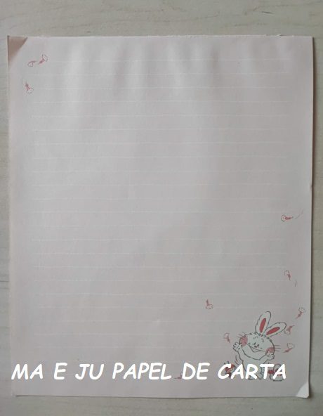 JOLLY RABBITS NAKAMURA SEIKO – ANGEL SONY CONJUNTO IMPORTADO = PAPEL + ENVELOPE – DV74 - Imagem 2