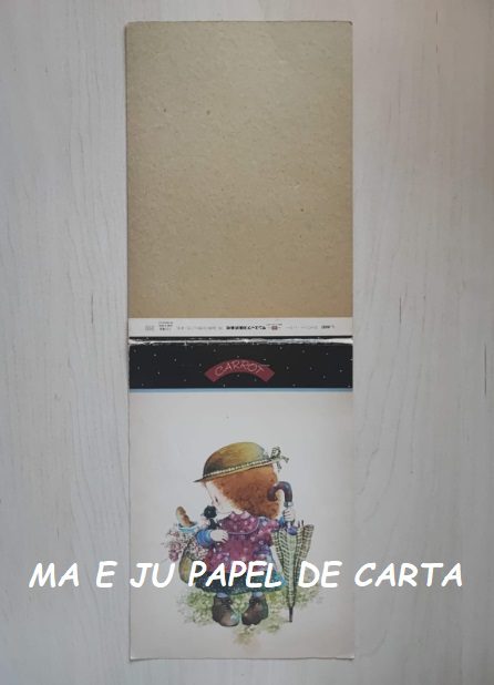MENININHAS CARROT – SAN-X CHIZURU CONJUNTO IMPORTADO = CAPA + PAPEL + ENVELOPE – DV76 - Imagem 5