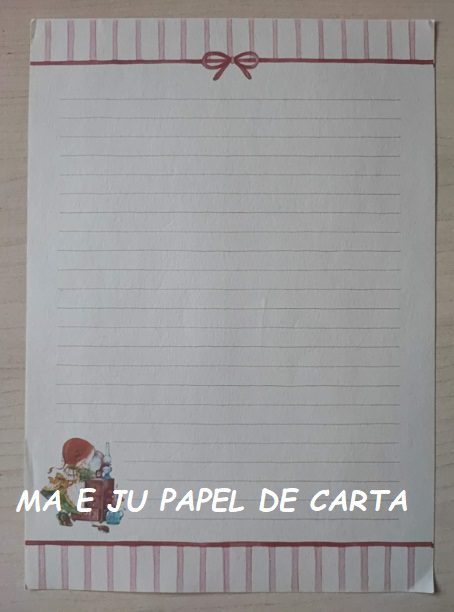 MENININHAS CARROT – SAN-X CHIZURU CONJUNTO IMPORTADO = PAPEL + ENVELOPE – DV79 - Imagem 2