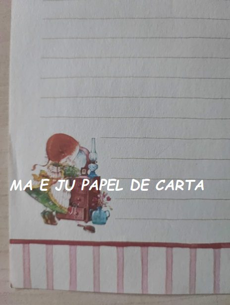 MENININHAS CARROT – SAN-X CHIZURU CONJUNTO IMPORTADO = PAPEL + ENVELOPE – DV79 - Imagem 3
