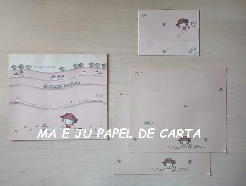 MENININHAS NAKAMURA SEIKO – ANGEL SONY CONJUNTO IMPORTADO = CAPA + PAPEL + ENVELOPE – DV83