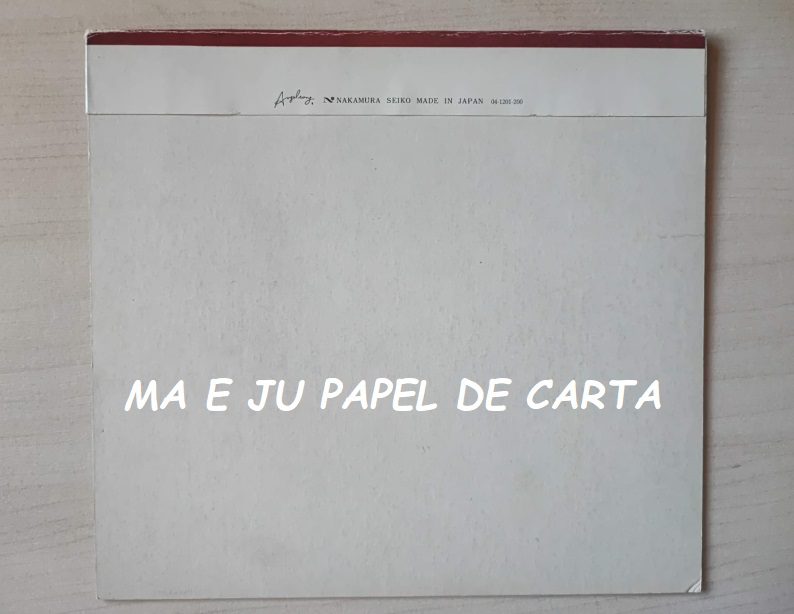 CAT NAKAMURA SEIKO – ANGEL SONY CONJUNTO IMPORTADO = CAPA + PAPEL + ENVELOPE – DV86 - Imagem 3